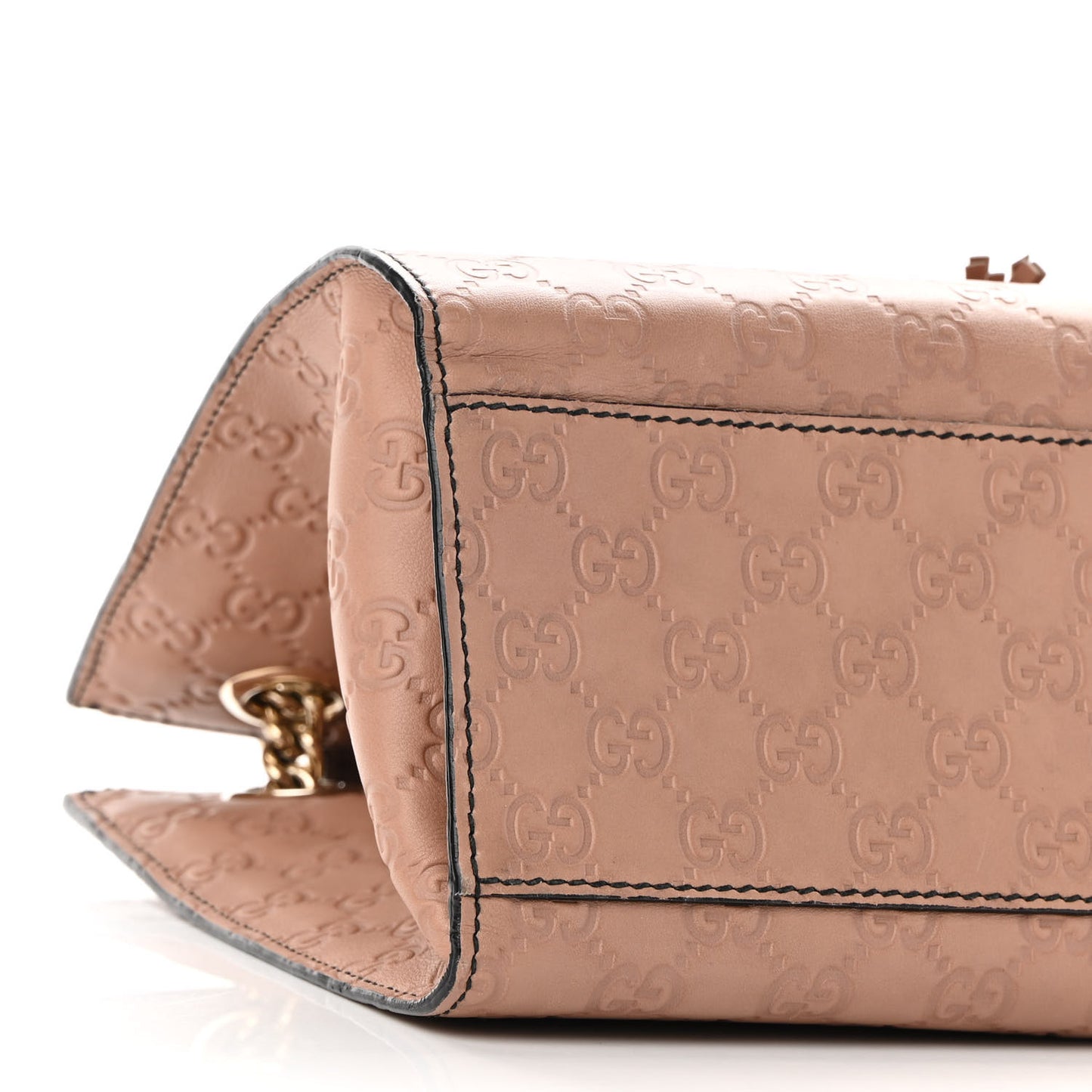 Guccissima Large Emily Chain Shoulder Bag Camelia