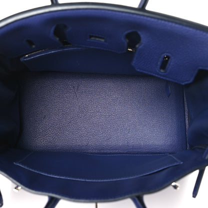 Hermes Togo Birkin 25 Bleu Encre 5 of 10