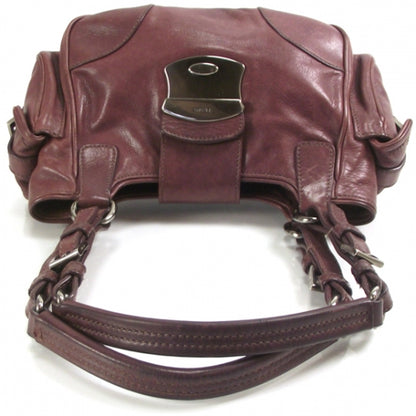 Prada Calfskin Rocket Antic Lock Red 6 of 10