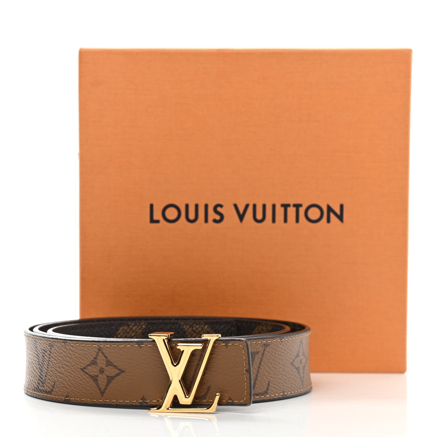 Louis Vuitton Giant Monogram 30mm LV Iconic Reversible Belt 85 34 5 of 5