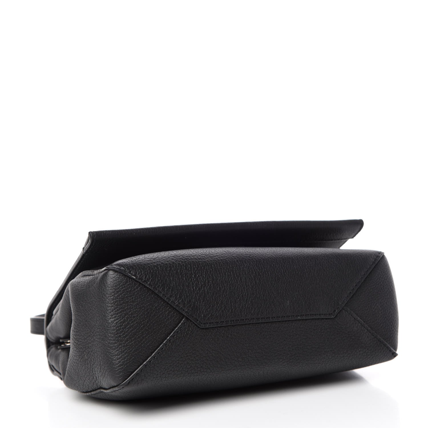 Louis Vuitton Calfskin Lockme II Chain Bag BB Black 4 of 9