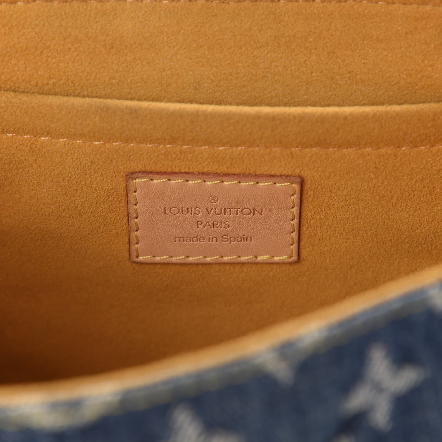 Louis Vuitton Monogram Denim Mini Pleaty Blue 10 of 12