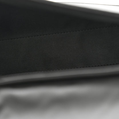 Louis Vuitton Calfskin Aerogram Messenger Black 5 of 10