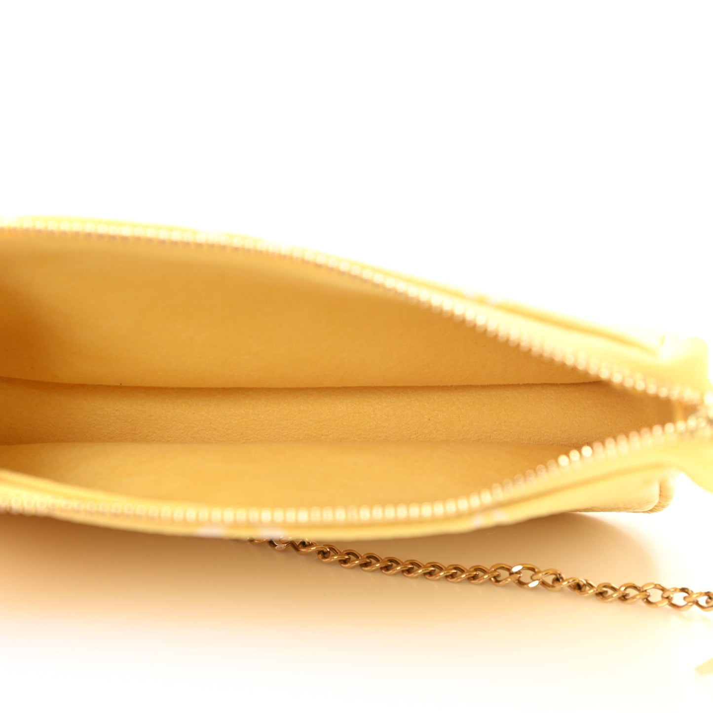 Empreinte Monogram Mini Pochette Accessories Lemon Curd Yellow