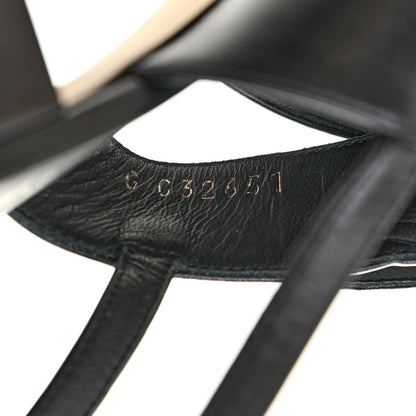 Chanel Calfskin CC Turnlock Sandals 41 Black 7 of 7