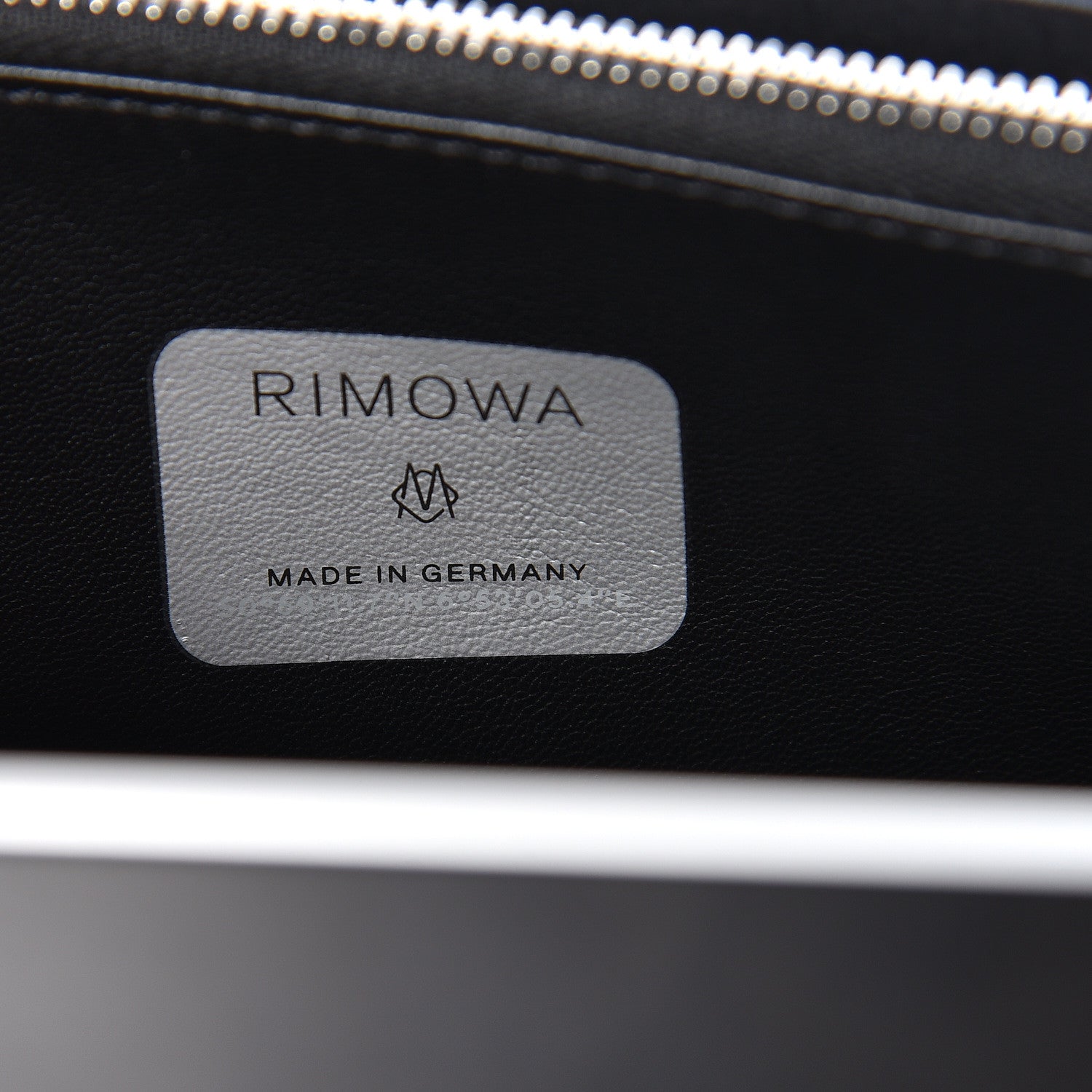 Christian Dior X RIMOWA Aluminum Personal Clutch On Strap Black 8 of 13