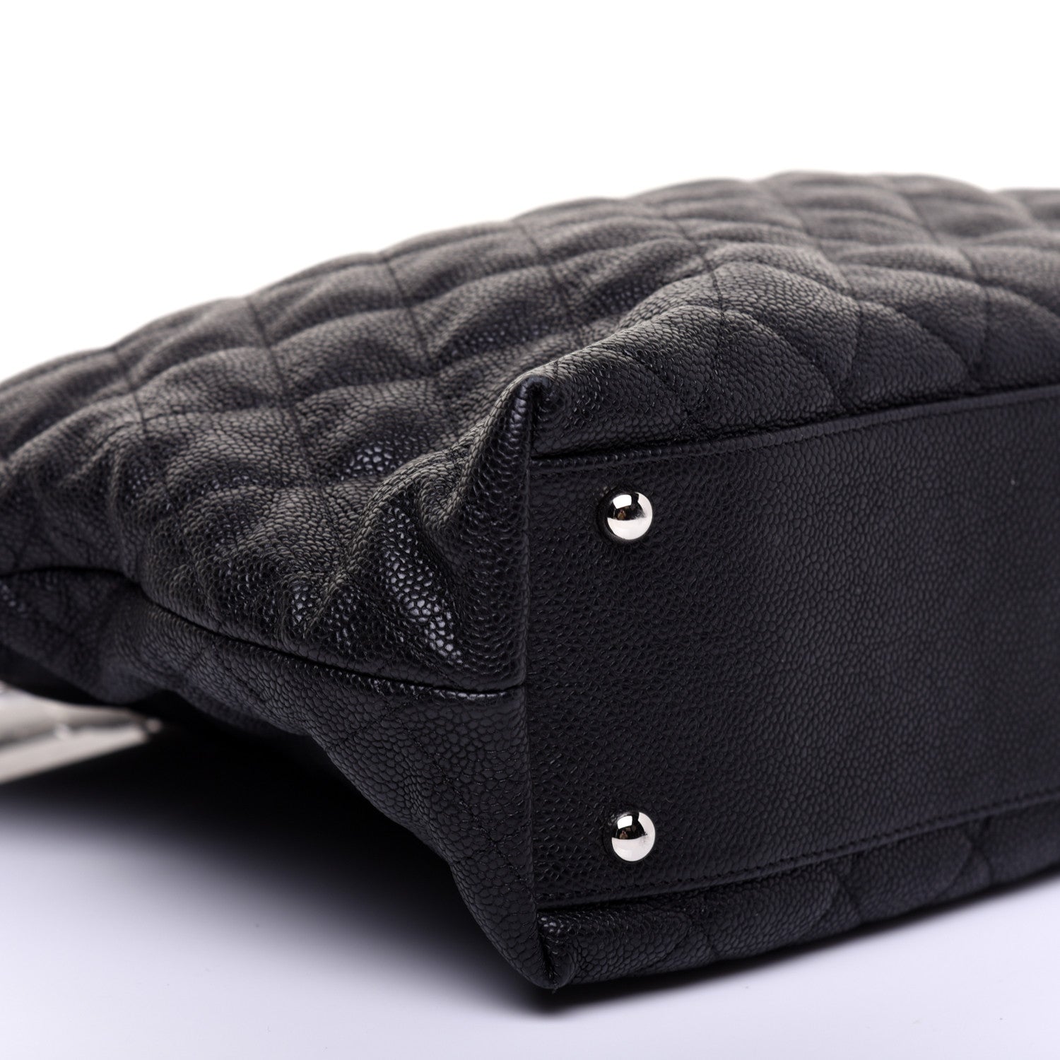 Chanel Caviar Quilted French Riviera Hobo Black 7 of 11