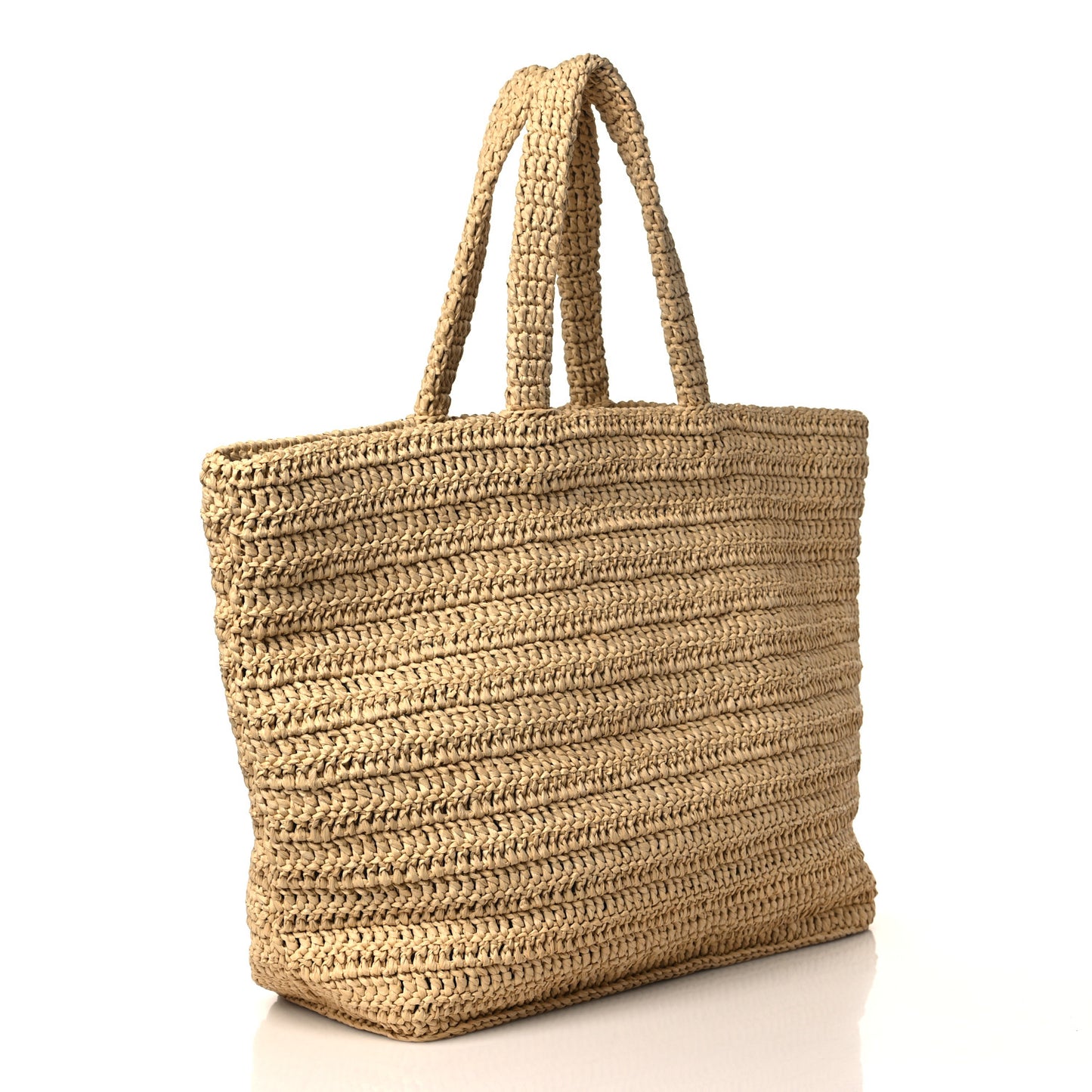 Raffia Rive Gauche Tote Natural