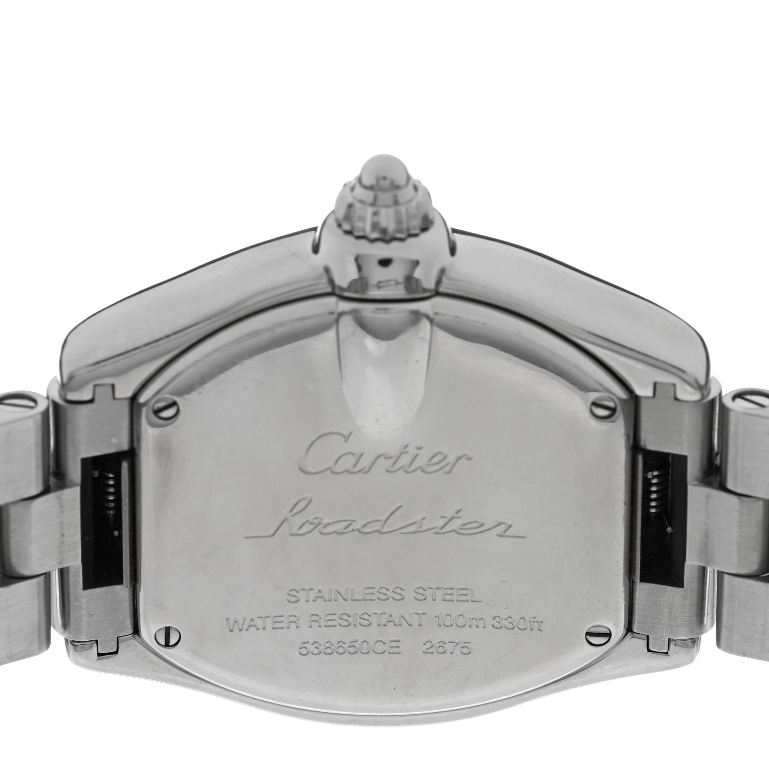 Cartier Stainless Steel 31mm Roadster Quartz Watch 4 of 5