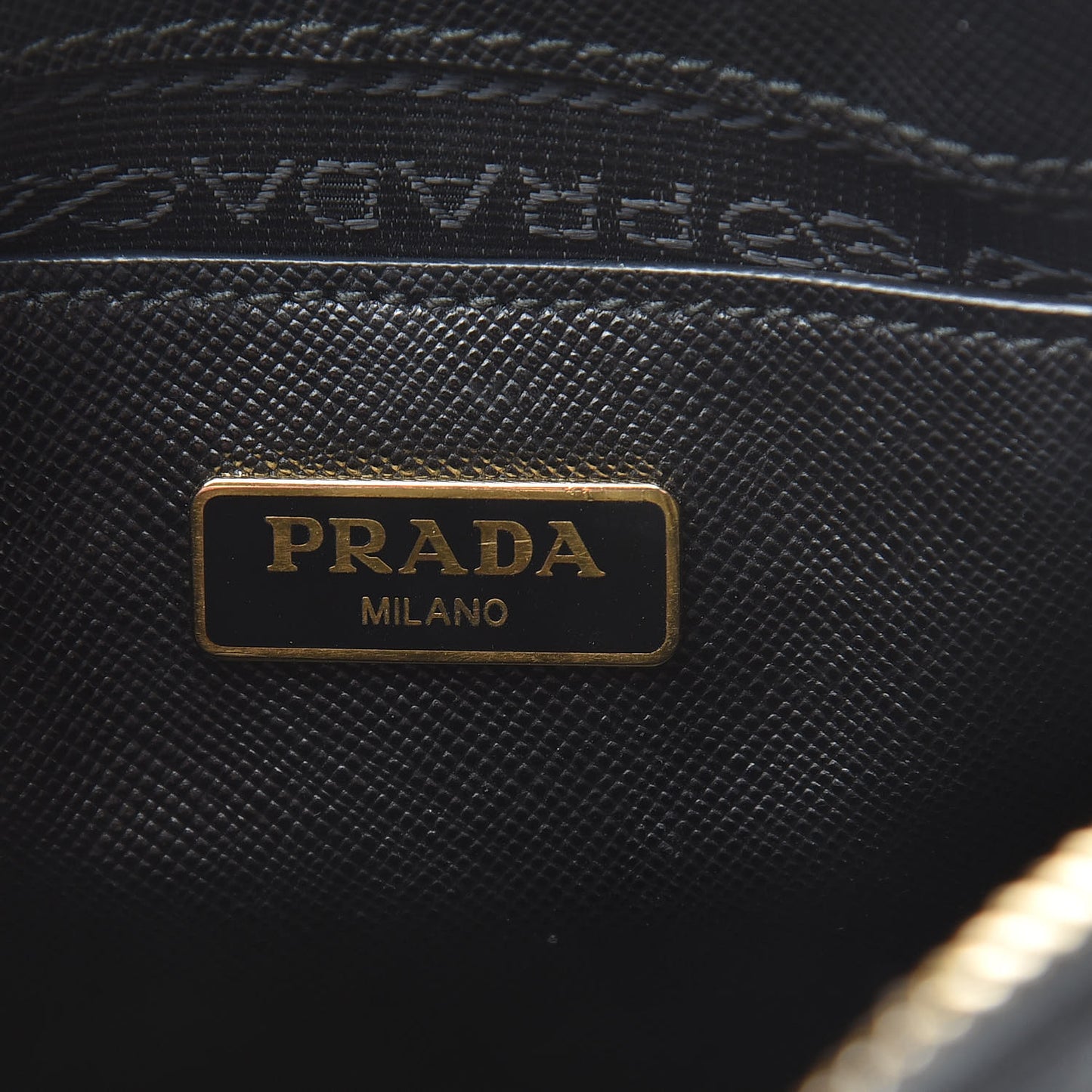 Saffiano Lux Mini Promenade Tote Black