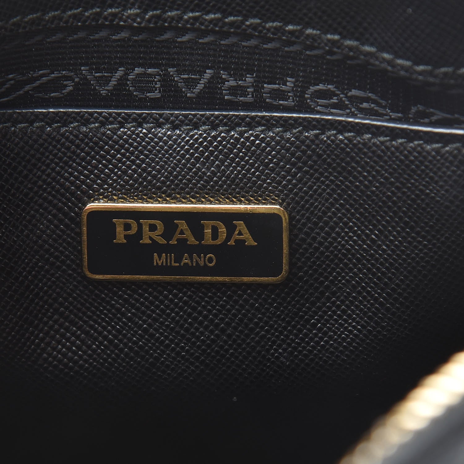 Prada Saffiano Lux Mini Promenade Tote Black 6 of 11