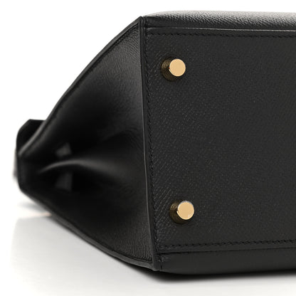 Hermes Epsom Kelly Sellier 28 Black 9 of 11