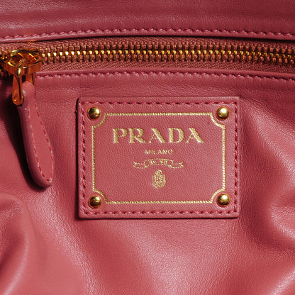 Prada X JAMES JEAN Cervo Lux Fairy Print Large Double Handle Boston Bag Prugna 9 of 12
