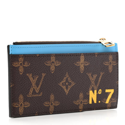 Louis Vuitton Monogram Vintage Calfskin Trunk L'œil Coin Card Holder 3 of 7