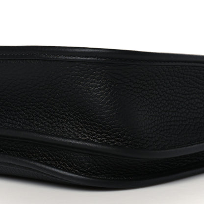 Hermes Taurillon Clemence Evelyne III PM Black 9 of 10