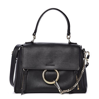 Chloe Calfskin Small Faye Day Shoulder Bag Black 1 of 12