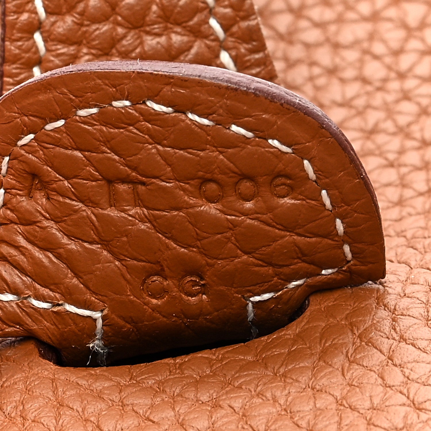 Hermes Taurillon Clemence Evelyne III PM Gold 7 of 12