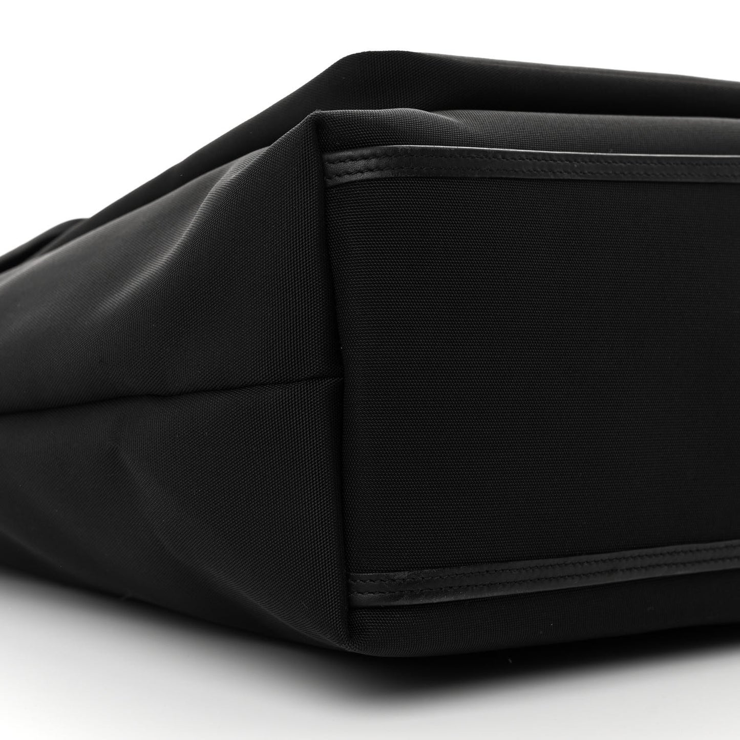 Canvas Vertical Tote Black
