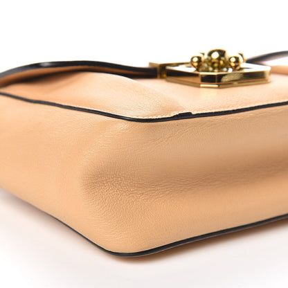 Chloe Goatskin Small Elsie Shoulder Bag Gingerbread 10 of 12