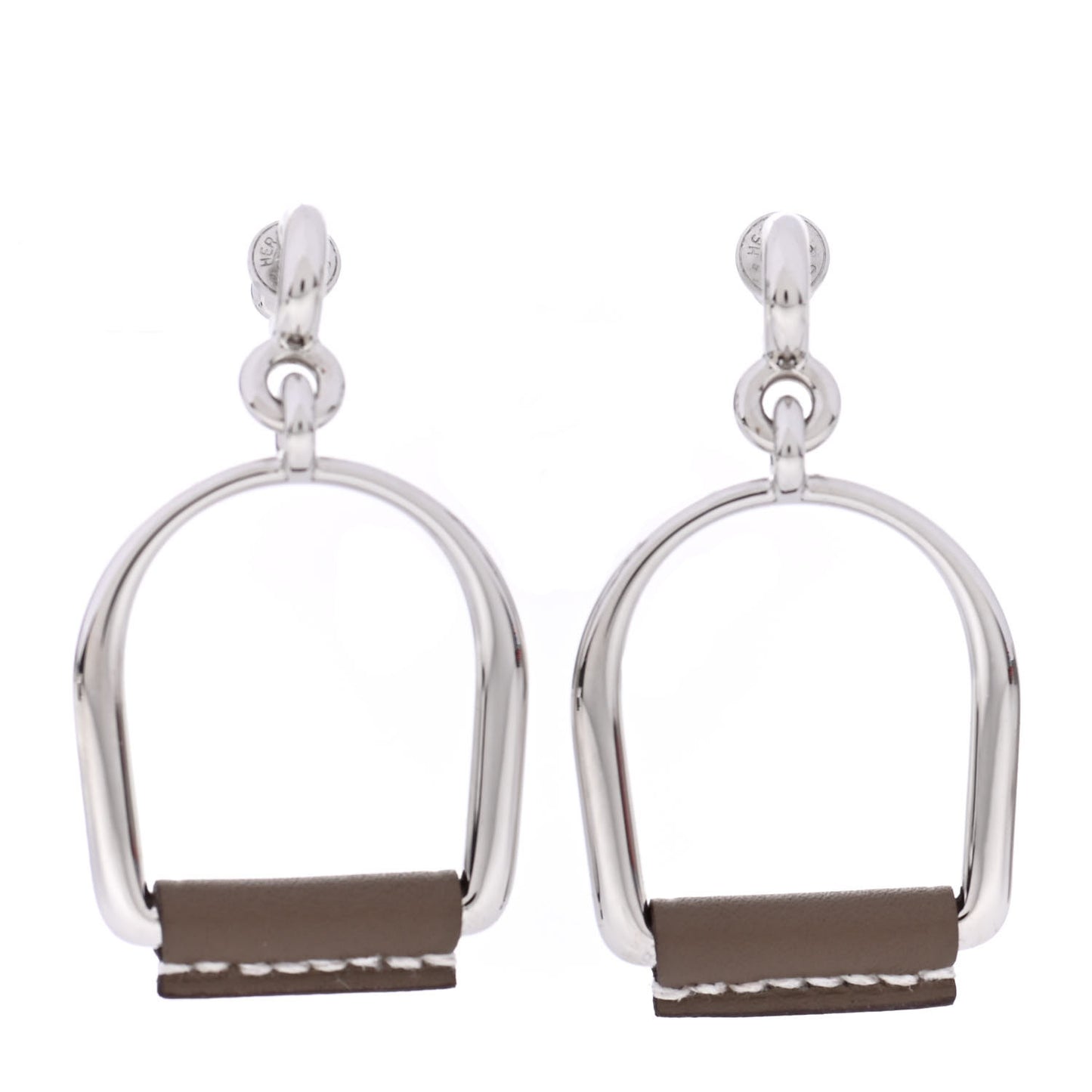Palladium Swift Heritage Equestre Etrier Earrings Etoupe