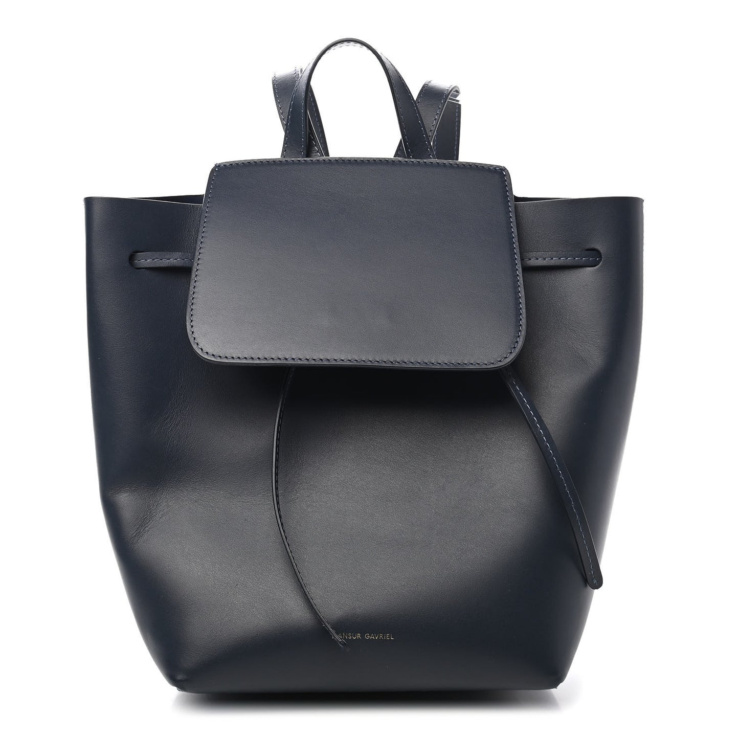 Calfskin Backpack Bag Blu