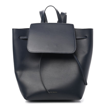 Mansur Gavriel Calfskin Backpack Bag Blu 1 of 9