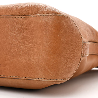 Gucci Pebbled Calfskin Medium Marrakech Hobo Brown 10 of 12