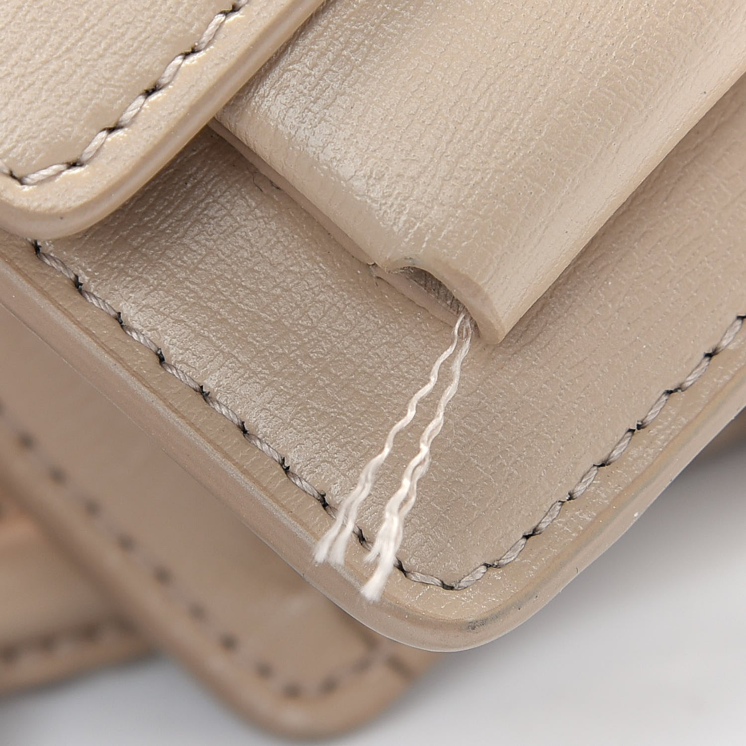 Saint Laurent Calfskin Monogram Sunset Chain Wallet Nude Powder 9 of 9