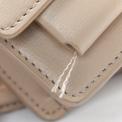 Saint Laurent Calfskin Monogram Sunset Chain Wallet Nude Powder 9 of 9