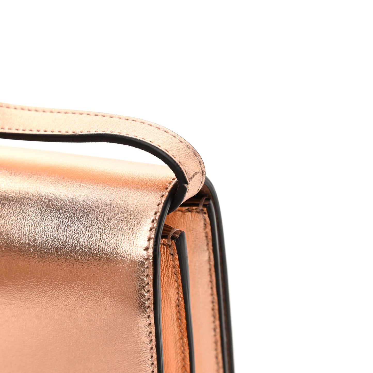 Metallic Nappa Crystal GG Broadway Shoulder Bag Pink