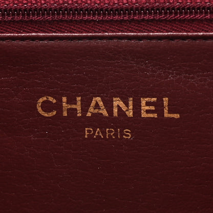 Chanel Lambskin Quilted Small Single Flap Bordeaux 6 of 14