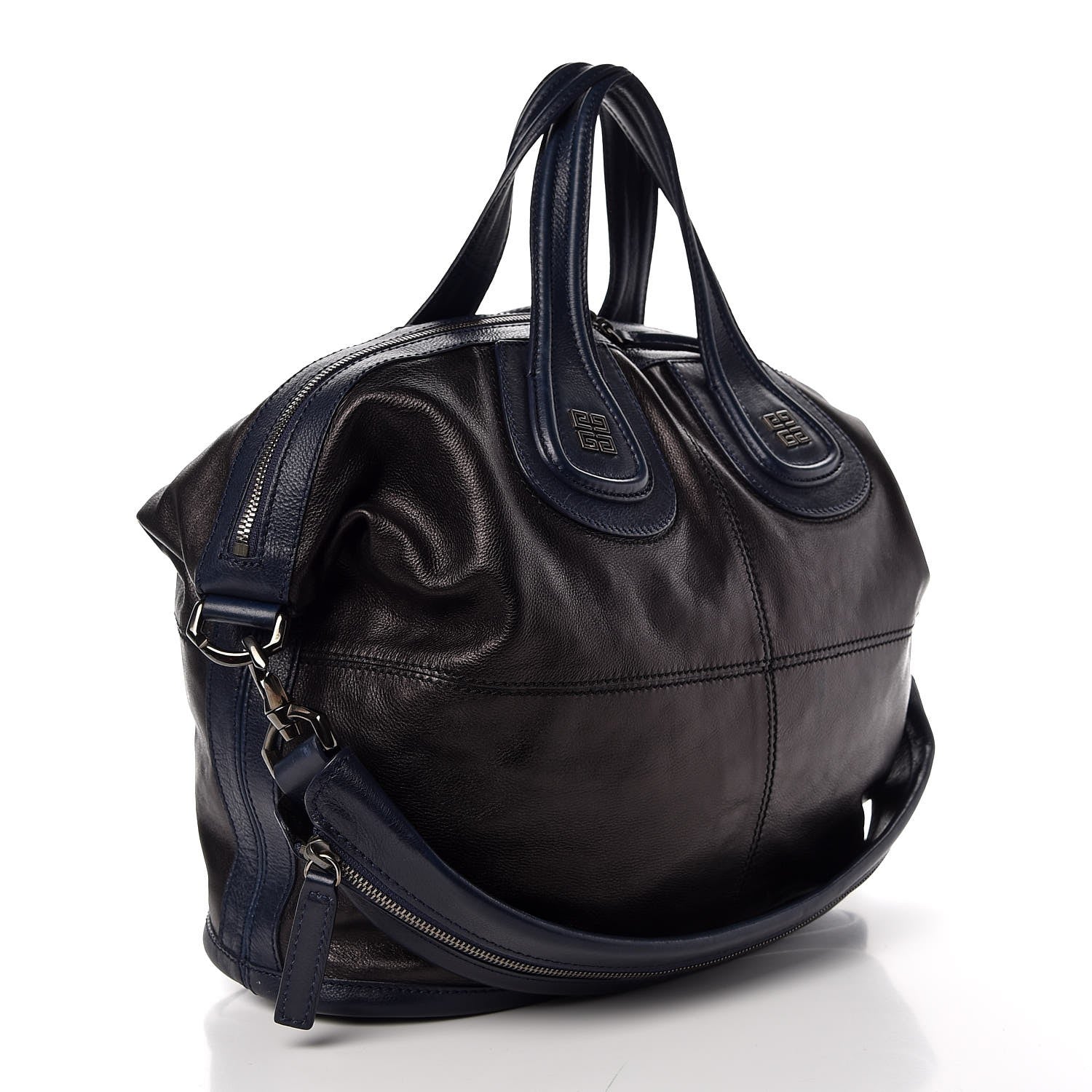 Givenchy Calfskin Medium Nightingale Navy Black 4 of 9