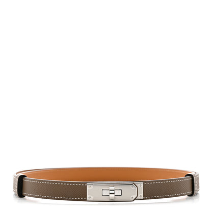 Hermes Epsom Kelly Belt Etoupe 1 of 7