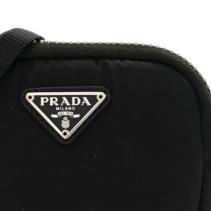 Prada Trick Tessuto Nylon Cargo Pouch Black 7 of 9