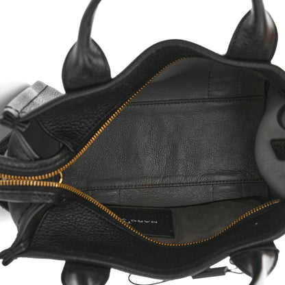 Marc Jacobs Grained Calfskin Small The Tote Bag Black 5 of 12