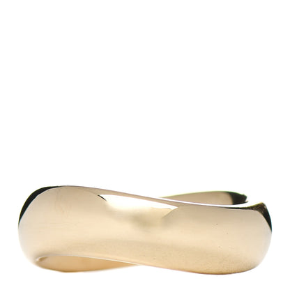 Pomellato 18K Yellow Gold 6mm Curved Wedding Band Ring 53 6.25 1 of 4