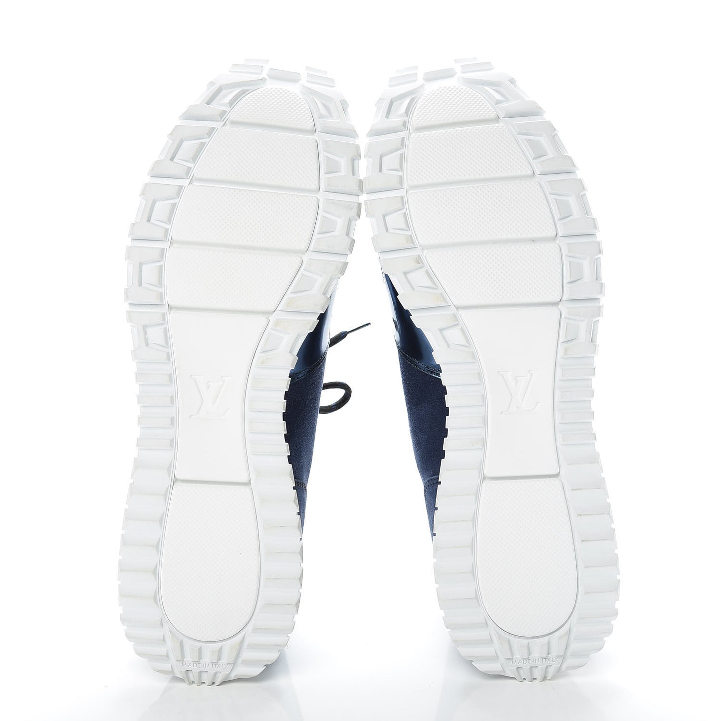 Metallic Patent Suede Run Away Sneakers 8.5 Marine