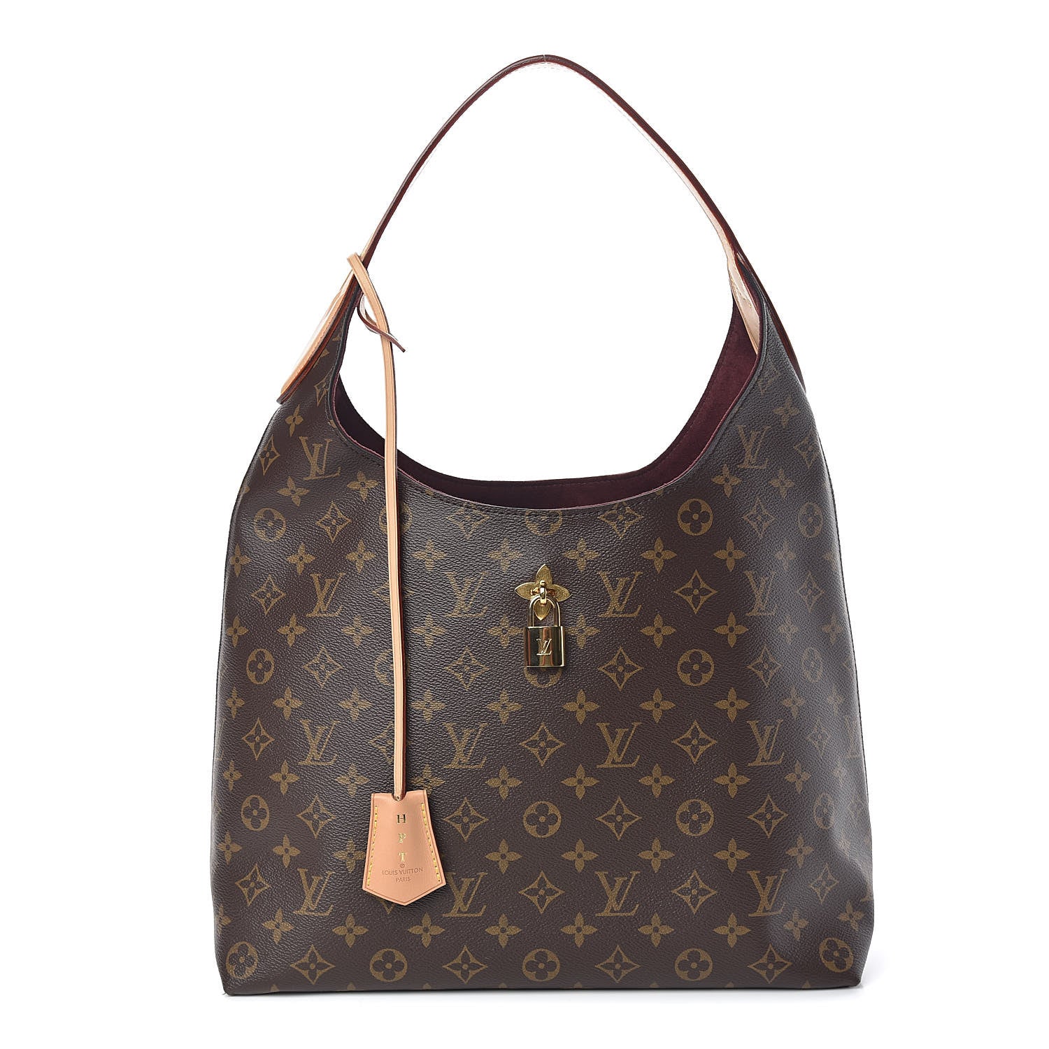 Louis Vuitton Monogram Flower Hobo Beige 1 of 10