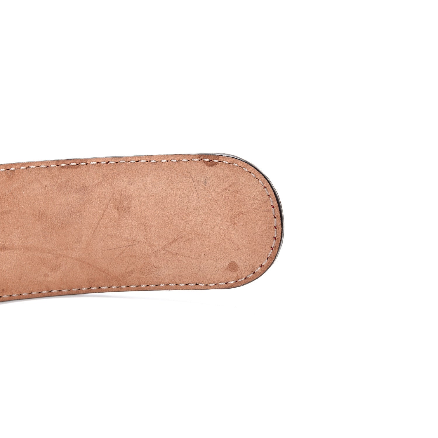 Gucci Soft Microguccissima Margaux Calfskin Belt 80 32 Rosso 7 of 10
