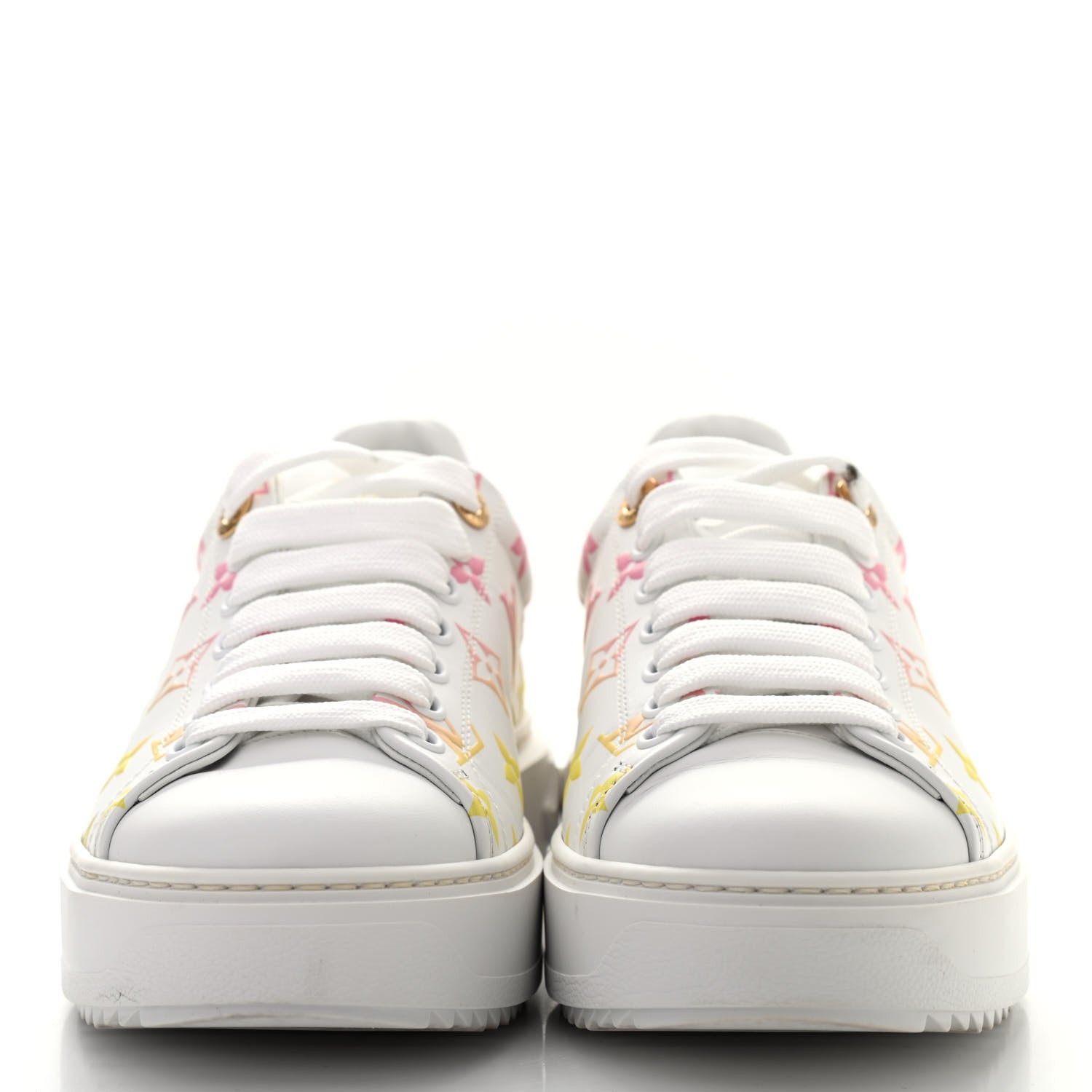 Louis Vuitton Monogram By The Pool Time Out Sneakers 38 Rose 2 of 12