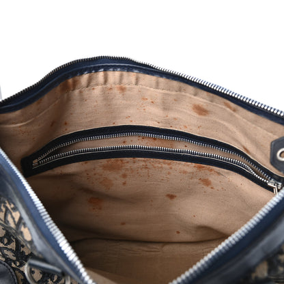 Christian Dior Monogram Duffle Navy Blue 5 of 6