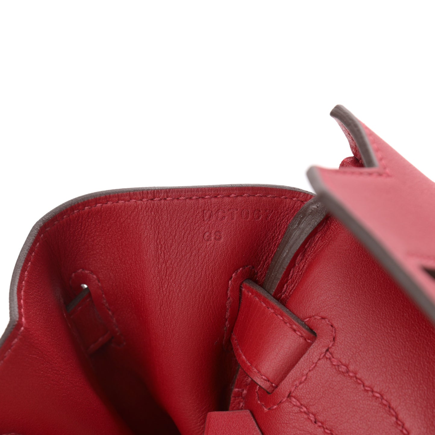 Swift Epsom Tressage Birkin 30 Rouge Piment Rouge De Coeur Rouge H