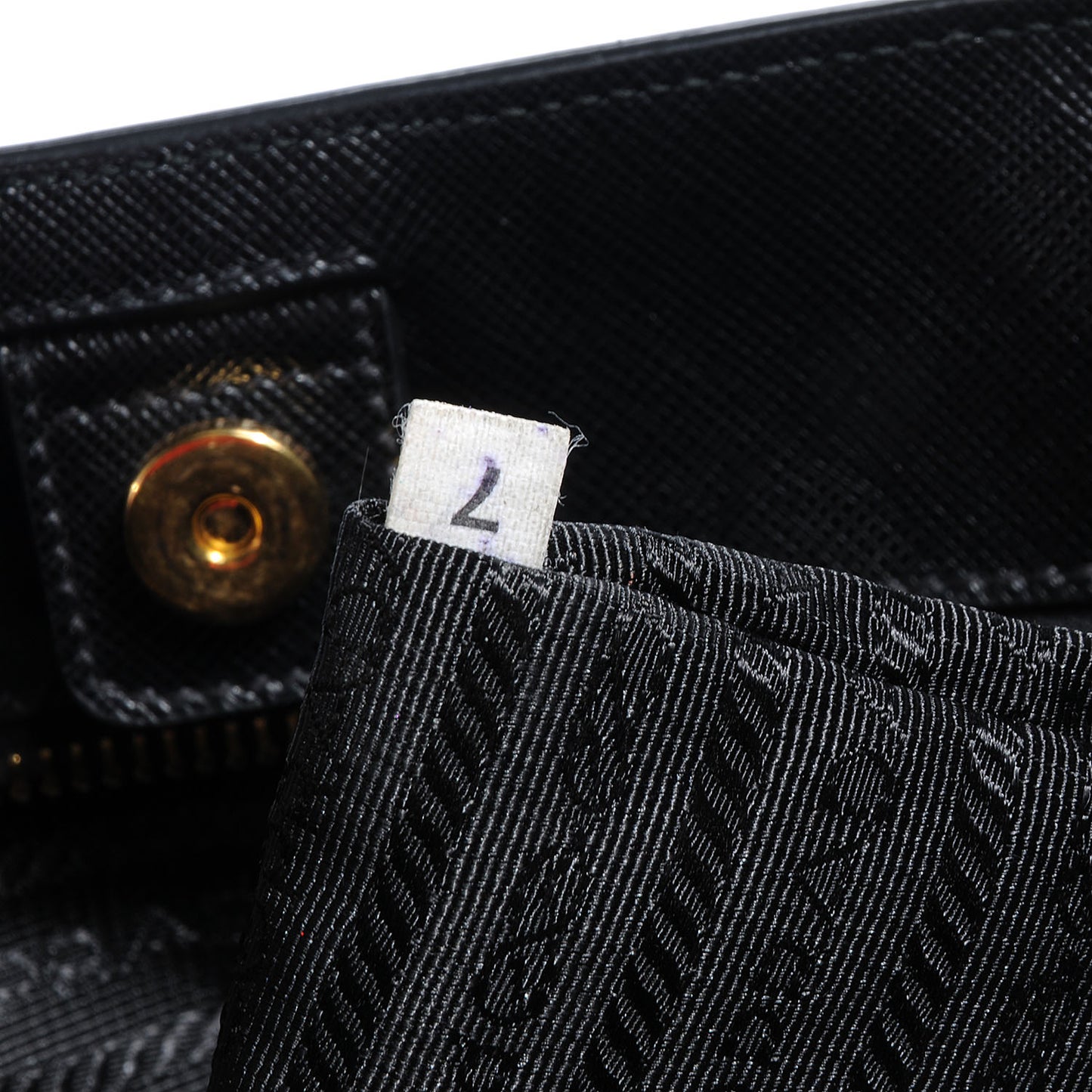 Saffiano Lux Large Tote Nero Black