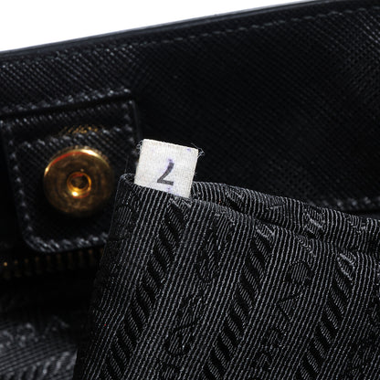 Prada Saffiano Lux Large Tote Nero Black 10 of 11