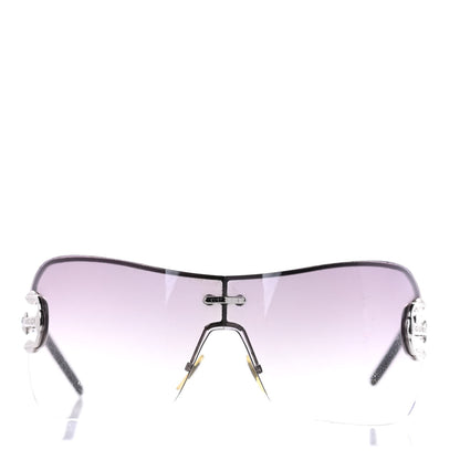 Gucci Semi Rimless Marina Chain Sunglasses Purple 2 of 6
