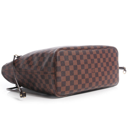 Louis Vuitton Damier Ebene Neverfull MM 4 of 9