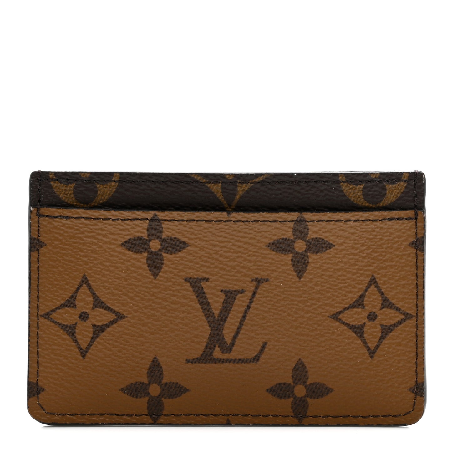Reverse Monogram Card Holder