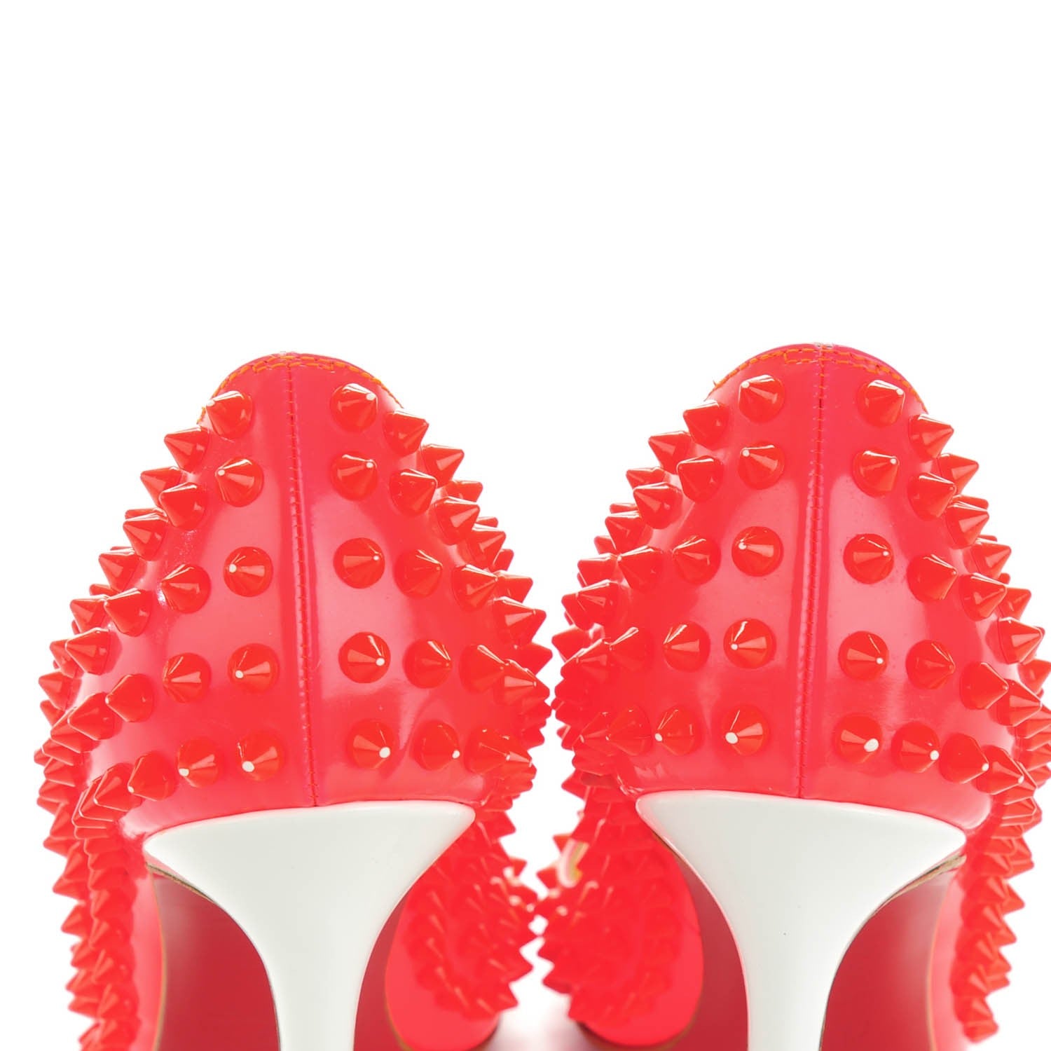 Christian Louboutin Patent Pigalle Spikes 120 Pumps 35.5 Pink 11 of 11