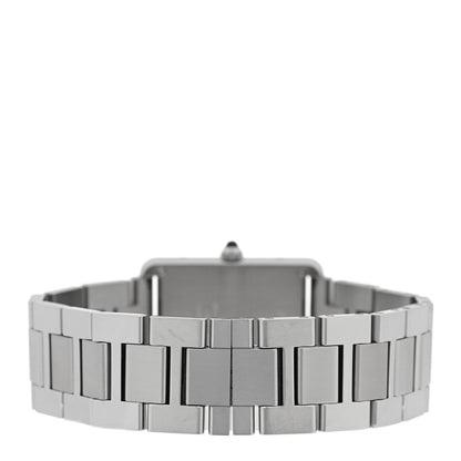Cartier Stainless Steel 27mm Tank Solo Quartz Watch 3 of 5
