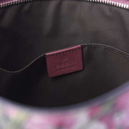 Gucci GG Supreme Monogram Blooms Large Cosmetic Case Beige Multicolor Dry Rose 8 of 10